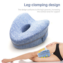 Load image into Gallery viewer, Lulliby™ Cooling Ergonomic Knee &amp; Leg Pillow for Side Sleepers &amp; Pregnancy | Breathable Orthopedic Support
