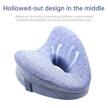 Load image into Gallery viewer, Lulliby™ Cooling Ergonomic Knee &amp; Leg Pillow for Side Sleepers &amp; Pregnancy | Breathable Orthopedic Support
