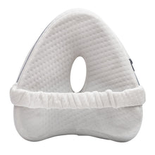 Load image into Gallery viewer, Lulliby™ Cooling Ergonomic Knee &amp; Leg Pillow for Side Sleepers &amp; Pregnancy | Breathable Orthopedic Support
